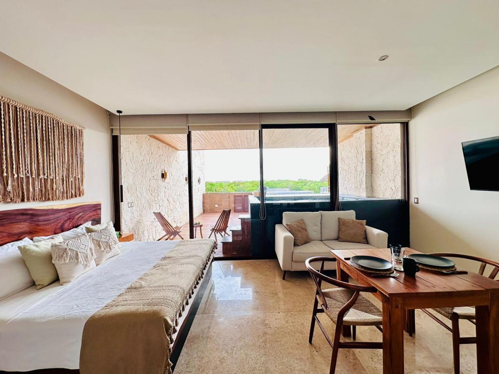 Adorable Departamento 5 Min Zona Hotelera Tulum